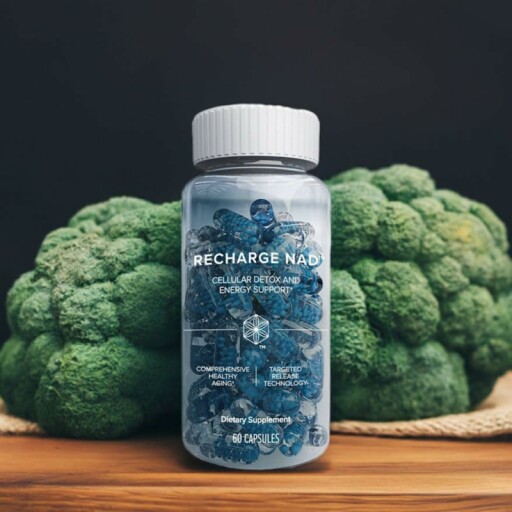 Timed-release beadlets inside Isagenix Recharge NAD capsules