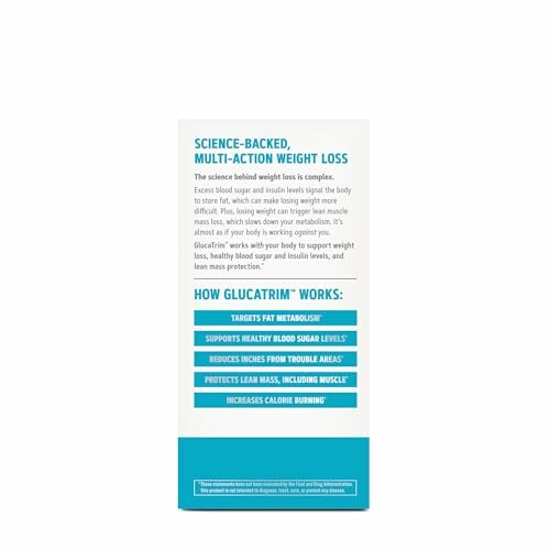 Gluatrim supplement benefits for weight loss and metabolism.