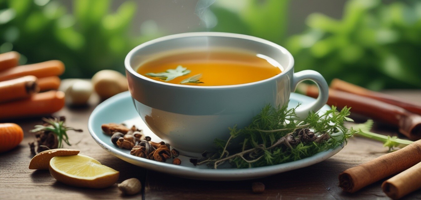 Herbal tea for weight loss