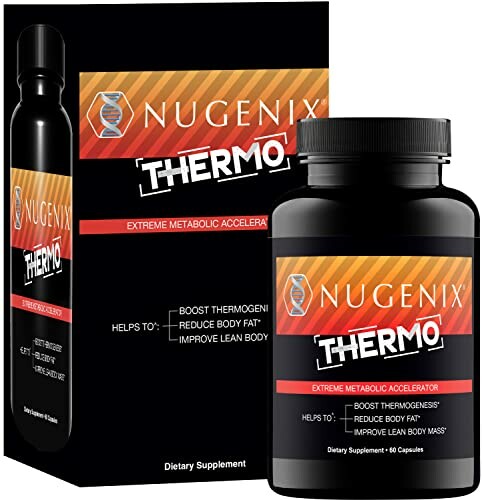 Nugenix Thermo dietary supplement packaging and bottle