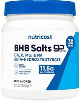 Nutricost Keto BHB Exogenous Ketones 4-in-1