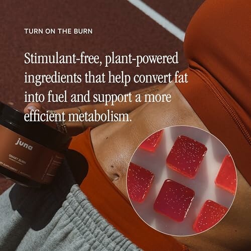 Stimulant-free plant-based supplement for metabolism support.